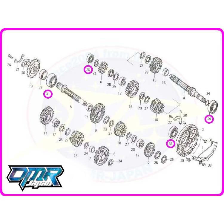 ☆90～93年☆NSR250☆ホイール☆MC21☆ベアリング・シール交換済☆ ☆90～93年☆NSR250☆ホイール☆MC21☆ベアリング・シール交換済☆