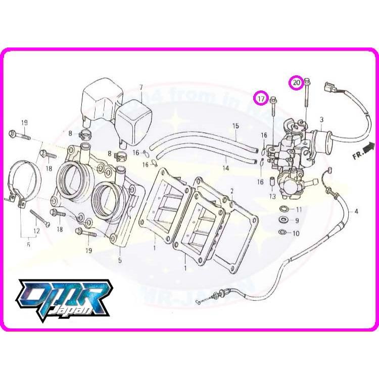 新品】 ボルト (オイルポンプ) NSR250R MC16 MC18 MC21 MC28
