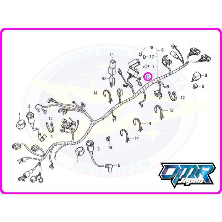 新品】 クリップ (メインハーネス) NSR250R MC21 : DMR-Japan - 通販 