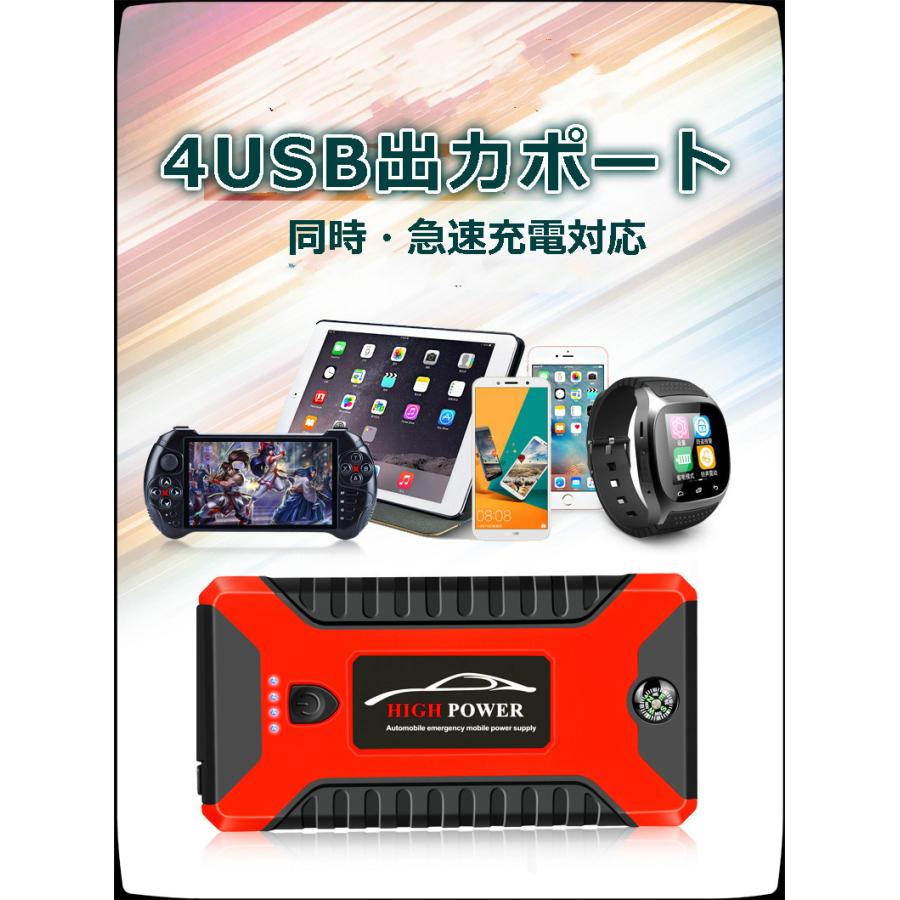 見逃さなく！最新入荷！多機能＆高容量 20000mAh マルチバッテリー 