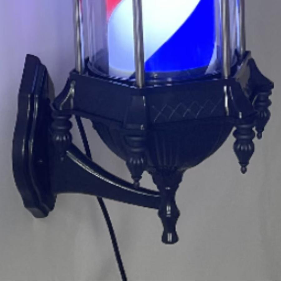 大人気！壁掛けヨーロッパ式！超輝度LEDサインポール「バーバー ポール 