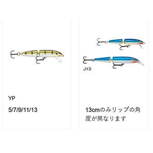 ラパラ(Rapala) FLOATING JOINTED フローティング ジョインテッド 13cm 18g ブルー J13-B｜dn-eshop｜04