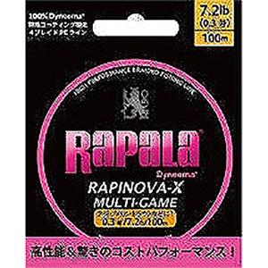 ラパラ ラピノヴァ・エックス マルチゲーム 150m color ピンク size 0.8号 17.8LB