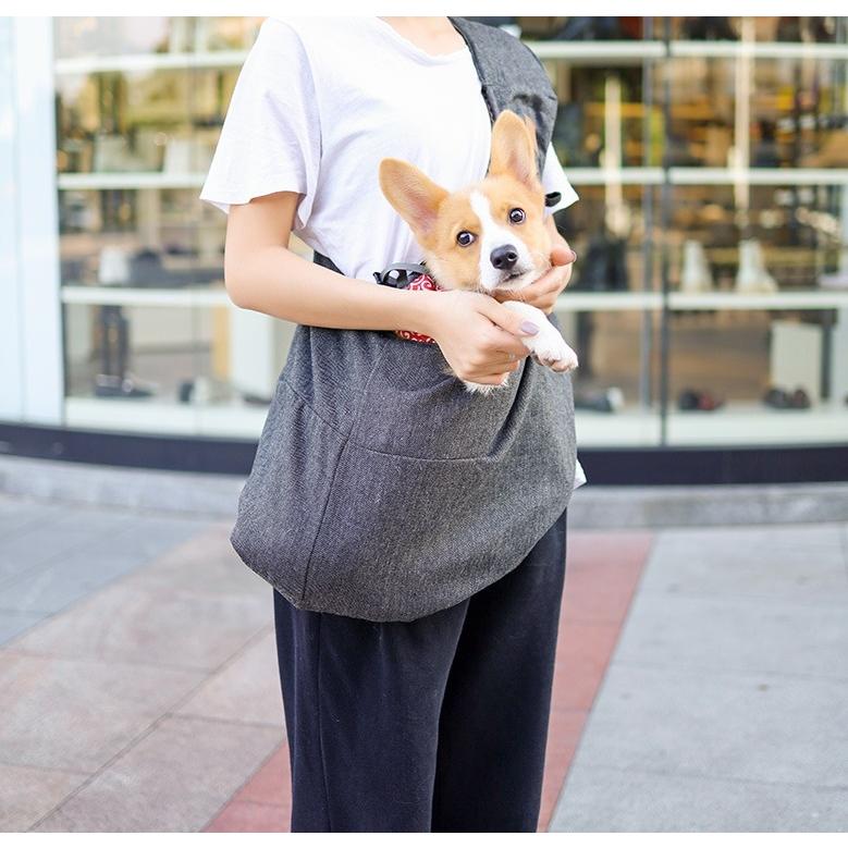 ペットスリング バッグ 犬 抱っこ紐 小型犬 中型犬 10kg 耐久性 ペットバッグ ペット スリング 408 Dnストア 通販 Yahoo ショッピング