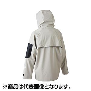 RBB フィッシングスーツ 上下セット 3L グレー Rivalley（リバレイ） 双進(SOSHIN) RBB オフショアレインスーツ 3L