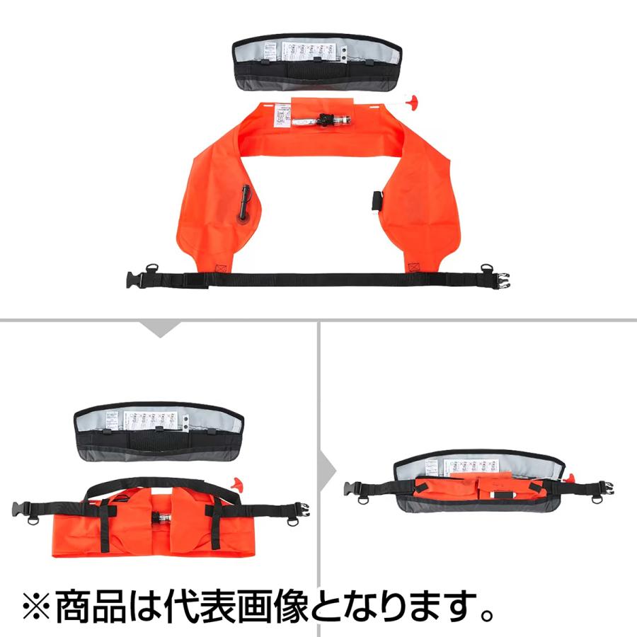 シマノ（SHIMANO） ラフトエアジャケット ウエストタイプ (膨脹式