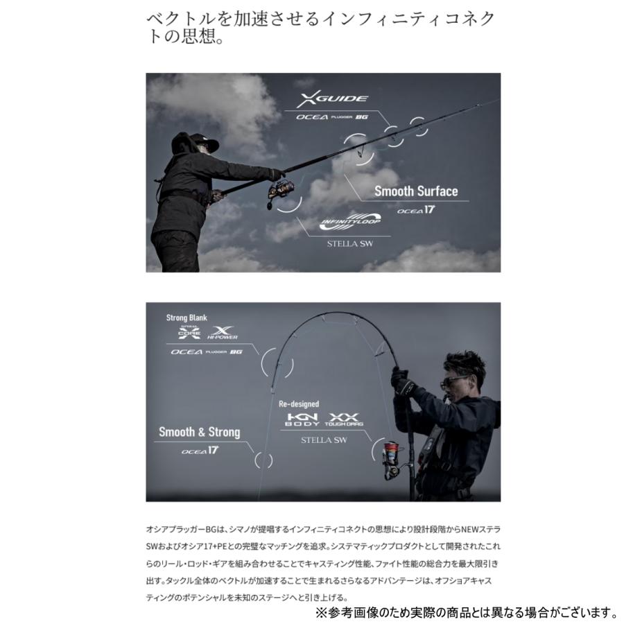 シマノ（SHIMANO） 26オシアプラッガー BG FLEX ENERGY S83H : dn