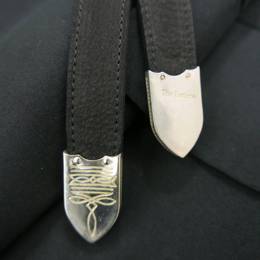 The Letters 18SS ザ レターズ Single Breasted Strap Jacket. OX 