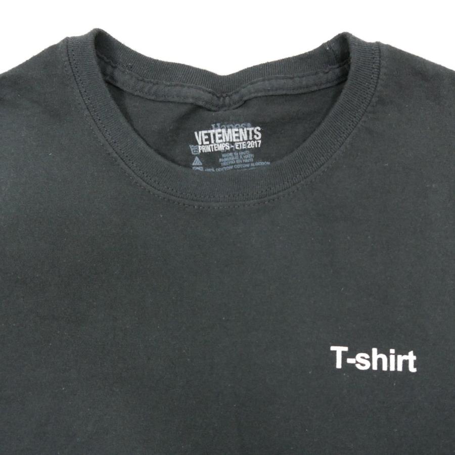 関税込 VETEMENTS★HANES ENTRY LEVEL コットン 半袖 Tシャツ 関税込 VETEMENTS☆HANES ENTRY LEVEL コットン 半袖 Tシャツ