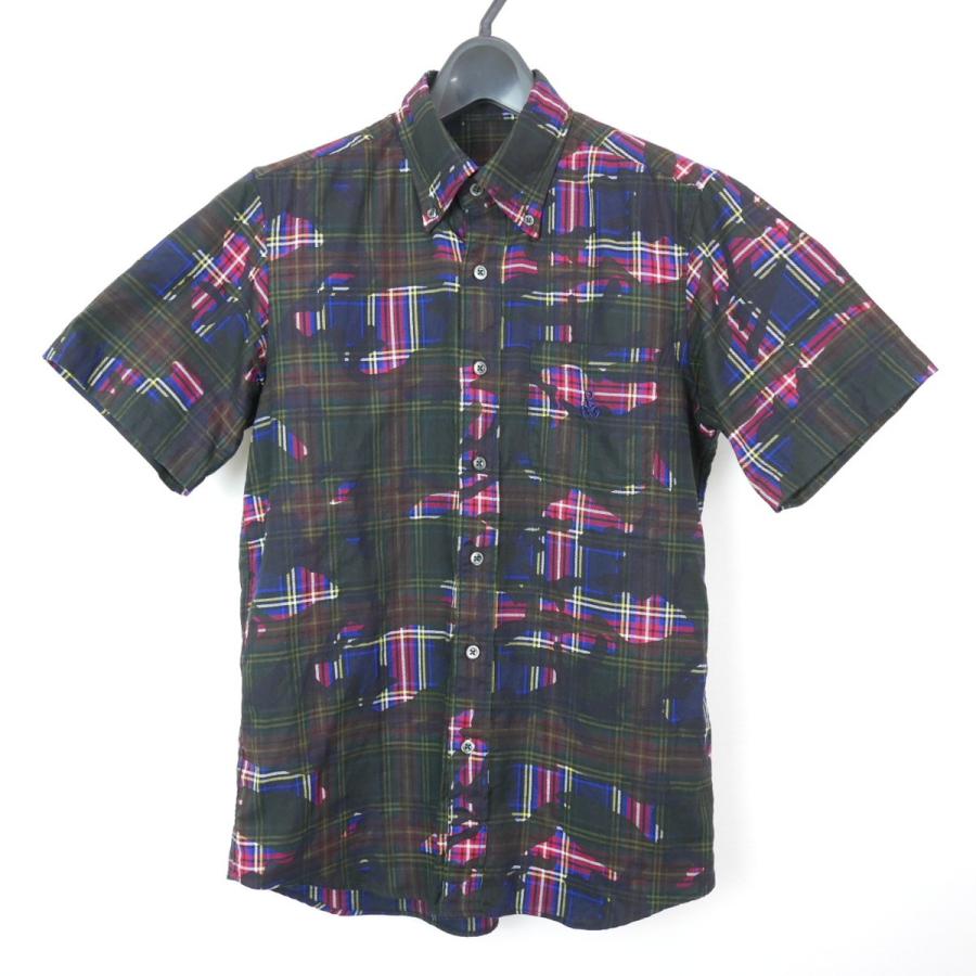 SOPHNET. 19SS ソフネット S/S CAMOUFLAGE OVERPRINT B.D SHIRT