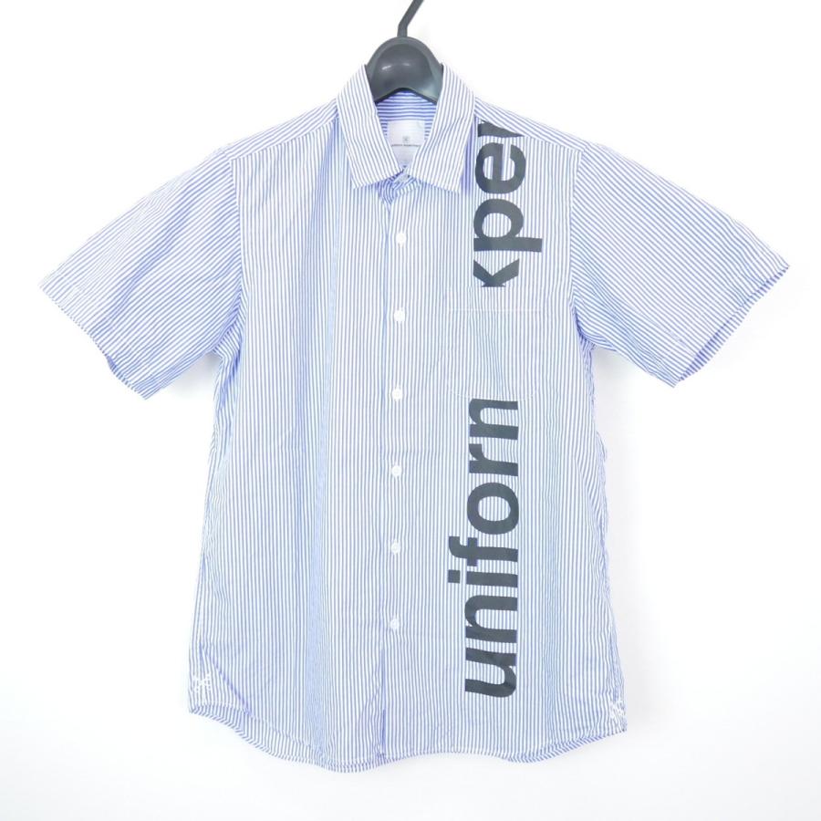 新品未使用uniform experiment STRIPE S/S SHIRT uniform experiment 19SS ユニフォームエクスペリメント S/S GRAFFITI