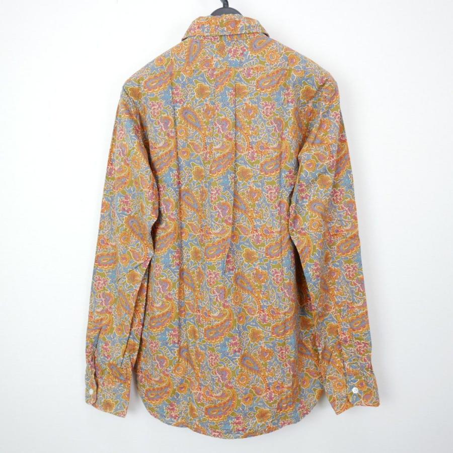 15SS ENGINEERED GARMENTS Round Collar Shirt - Paisley Indian Print