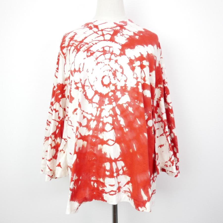 TOGA PULLA トップス　Tシャツ　タイダイ TOGA PULLA(トーガプラ) / Tシャツ/38/コットン/Silkete Tie Dye Top 3