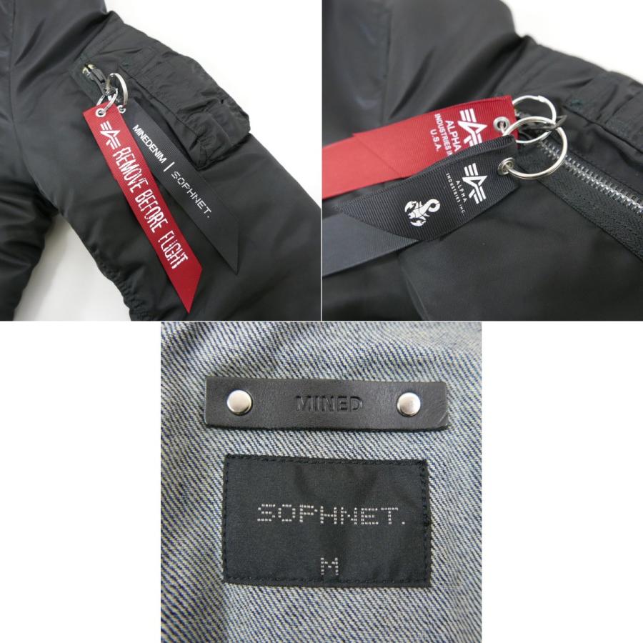 MINEDENIM SOPHNET. ALPHA ドッキング ジャケット　M SOPH.NEWS