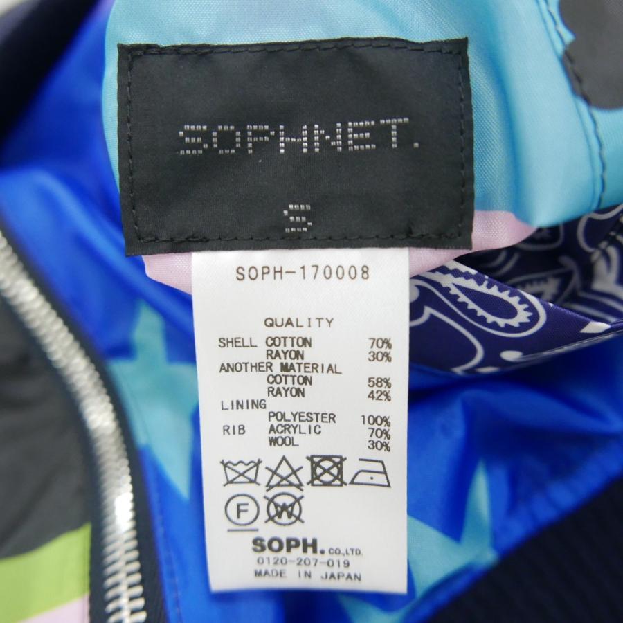 SOPHNET.（ソフネット） 17SS SOPHNET. REVERSIBLE SOUVENIR JACKET