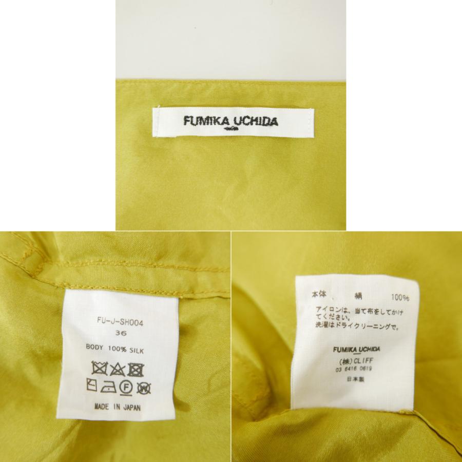 FUMIKA_UCHIDA 19SS FUMIKA UCHIDA フミカ ウチダ SILK SLEEP SHIRTS 