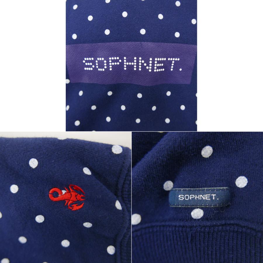 SOPHNET.（ソフネット） 19SS SOPHNET. SOPH ソフ POLKA DOT PULLOVER