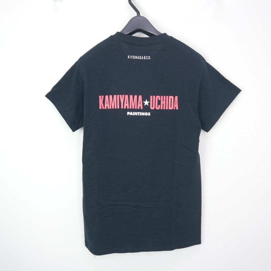 KIYONAGA&CO. キヨナガアンドコー KAMIYAMA UCHIDA PAINTINGS FACE TEE 