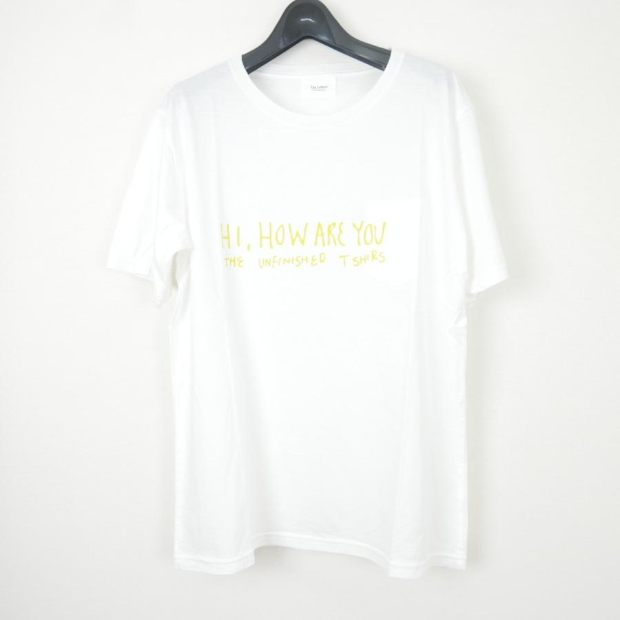 The Letters 17SS ザ レターズ HI HOW ARE YOU POCKET T-SHIRT 