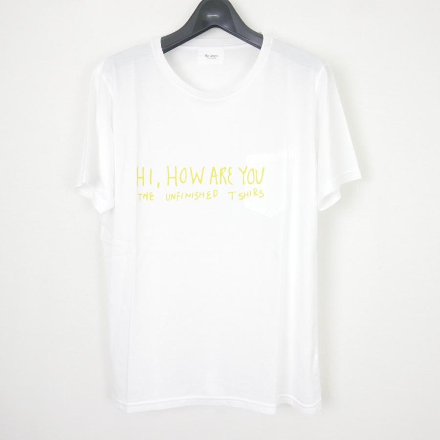 The Letters 17SS ザ レターズ HI HOW ARE YOU POCKET T-SHIRT 