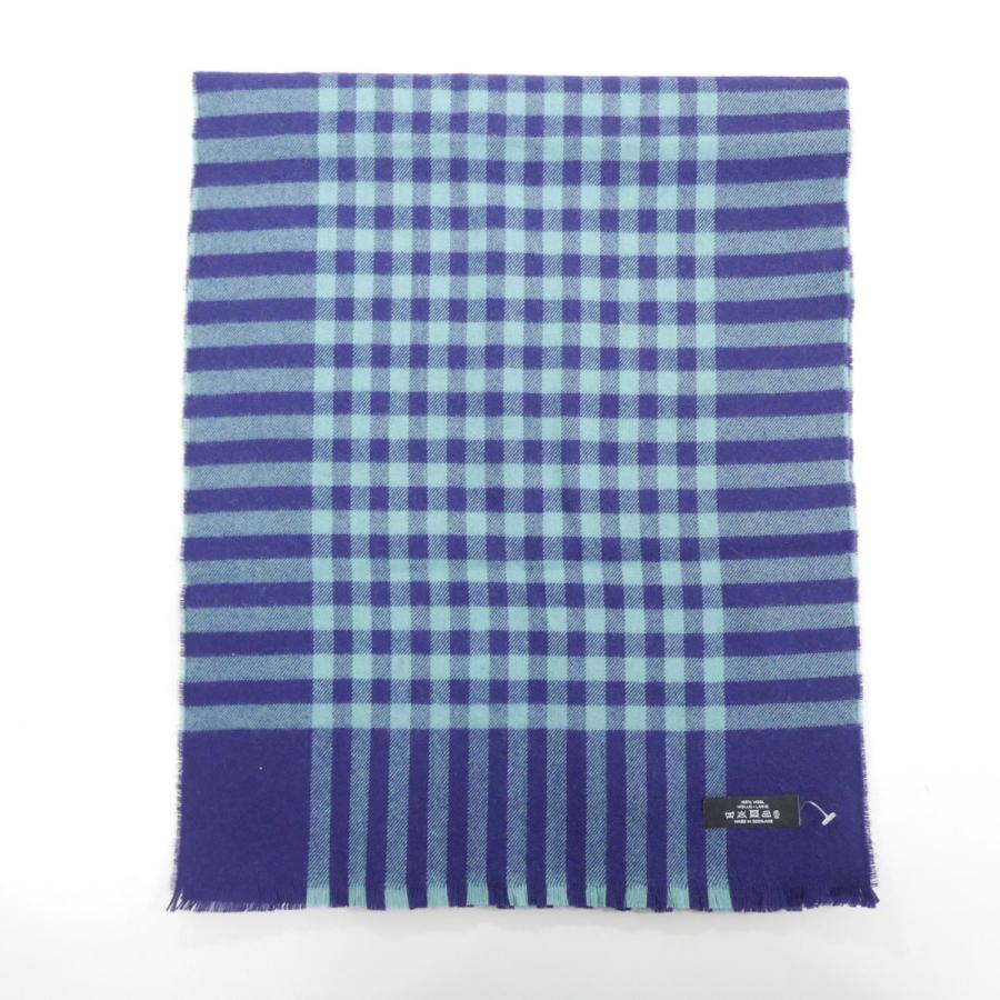 Johnstons ウール チェック柄 ストール SHIPS別注】JOHNSTONS:カシミヤチェックストール （マフラー