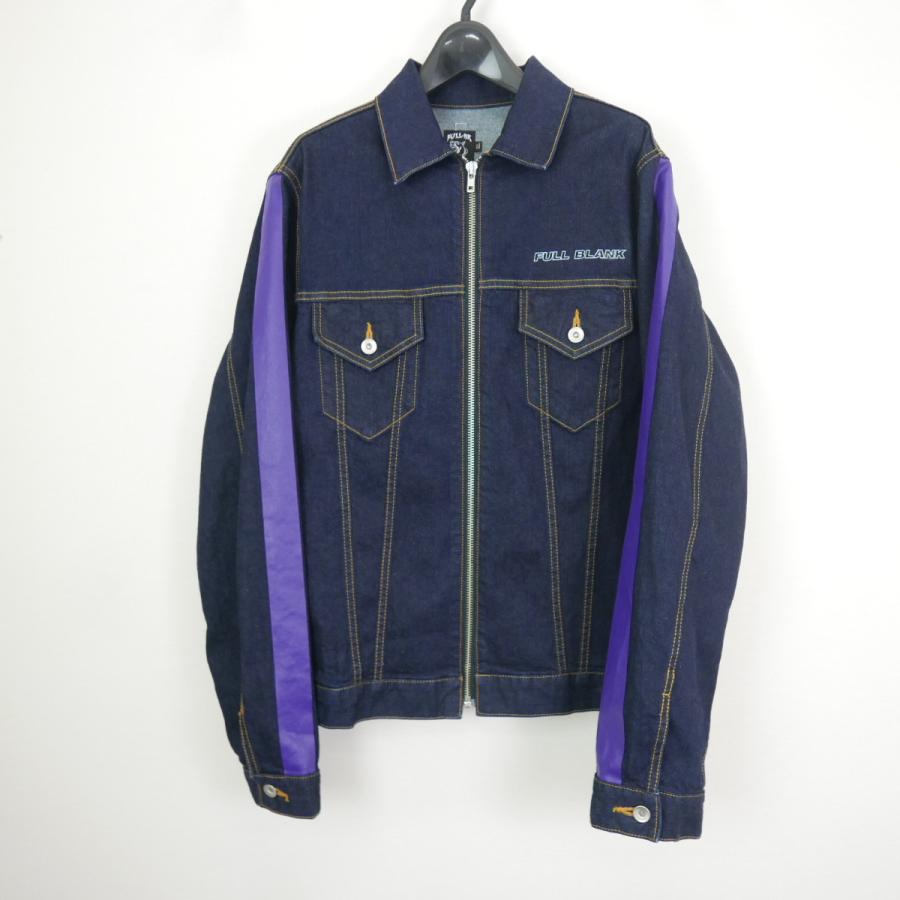 FULL-BK（フルビーケー） 18SS FULL-BK ZIP PRINT LINE DENIM JACKET 