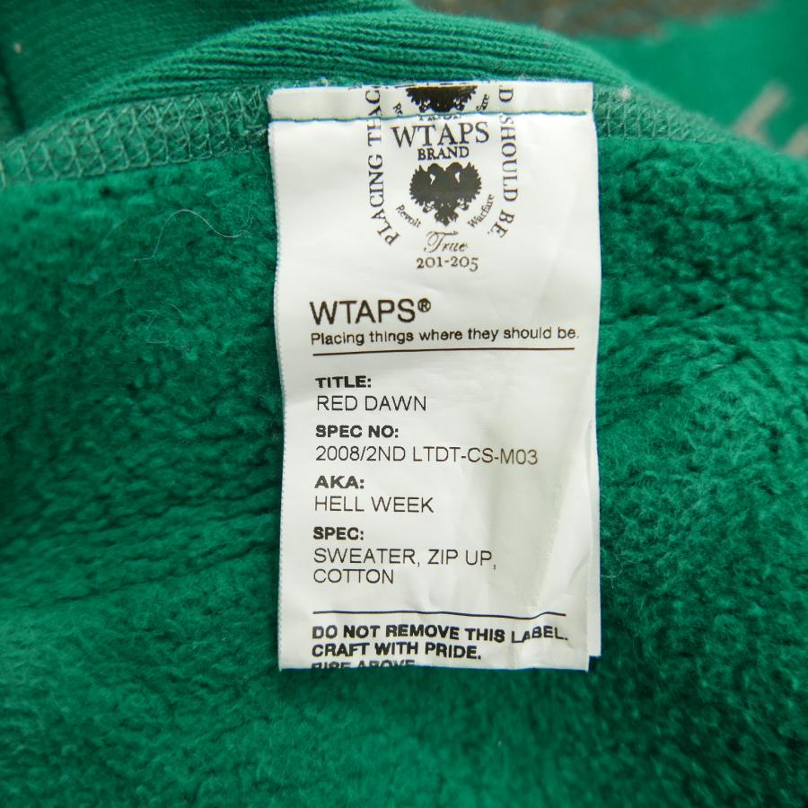 WTAPS（ダブルタップス） 08AW WTAPS HELL WEEK SWEATER ZIP UP COTTON