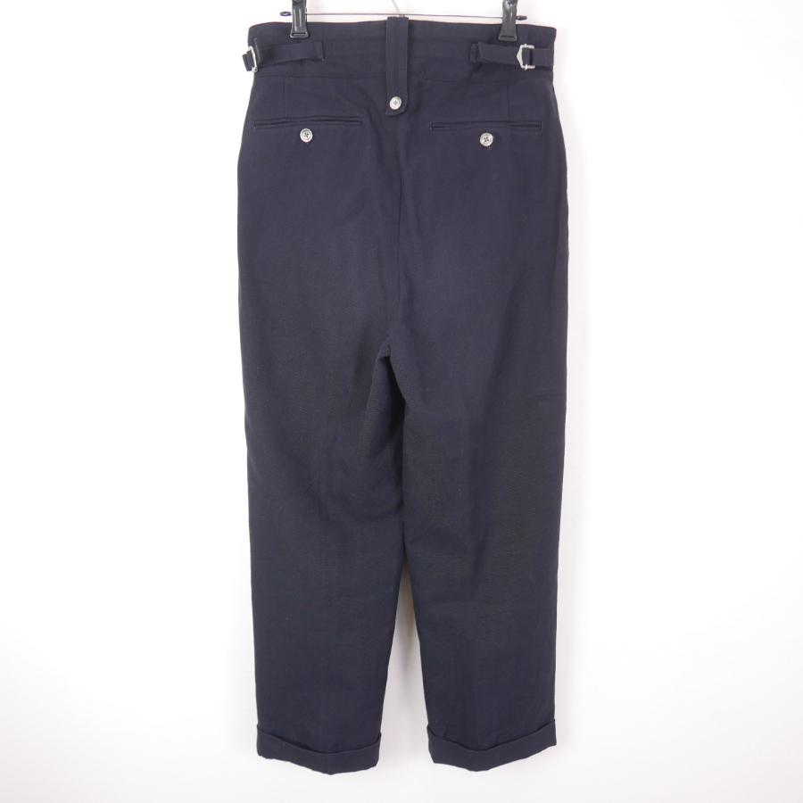 パンツ NEAT Cotton Kersey / Beltless (BLACK) - パンツ パンツ NEAT Cotton Kersey / Beltless (BLACK) - パンツ