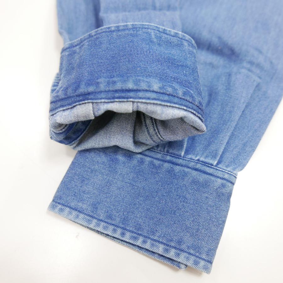 Hentsch Man HENTSCH MAN ヘンツィマン メンズ トップス 長袖デニム シャツ INDIGO 38 : DIVERSION ...