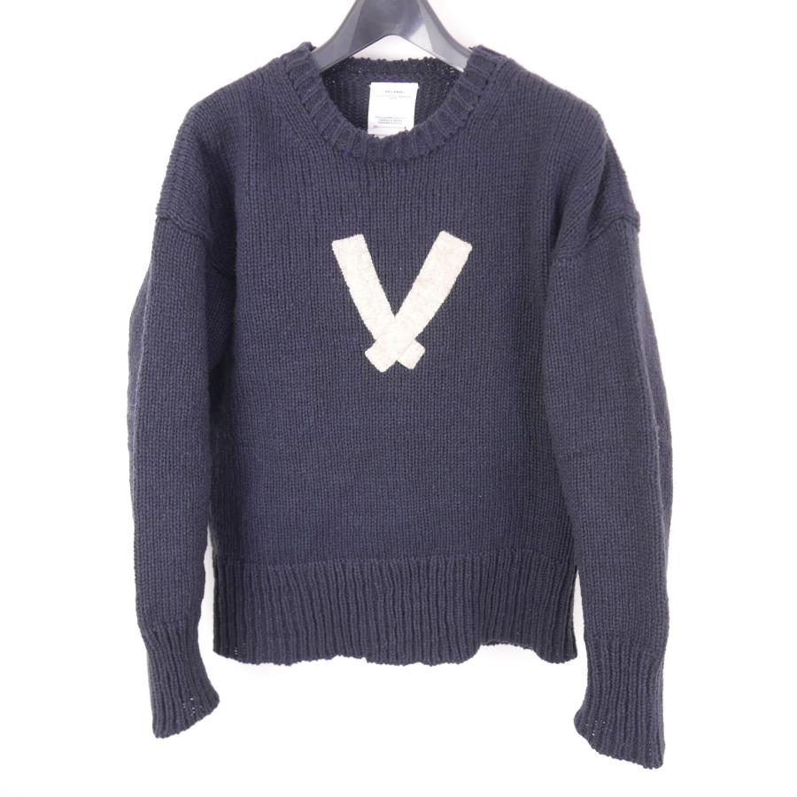 visvim（ヴィズヴィム） 22AW visvim ビズビム LETTERMAN CREW KNIT 