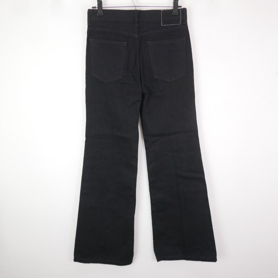 Jonnlynx ジョンリンクス flare denim レディース フレア デニム BLACK