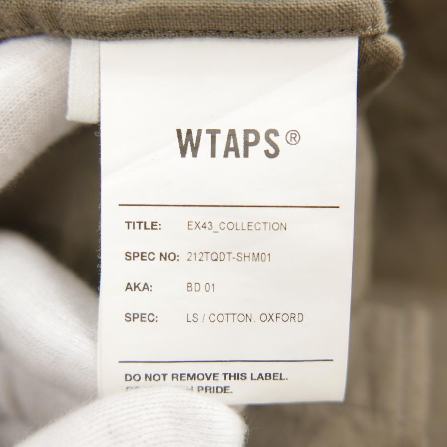 WTAPS（ダブルタップス） 21AW WTAPS BD 01 LS / COTTON OXFORD ボタン