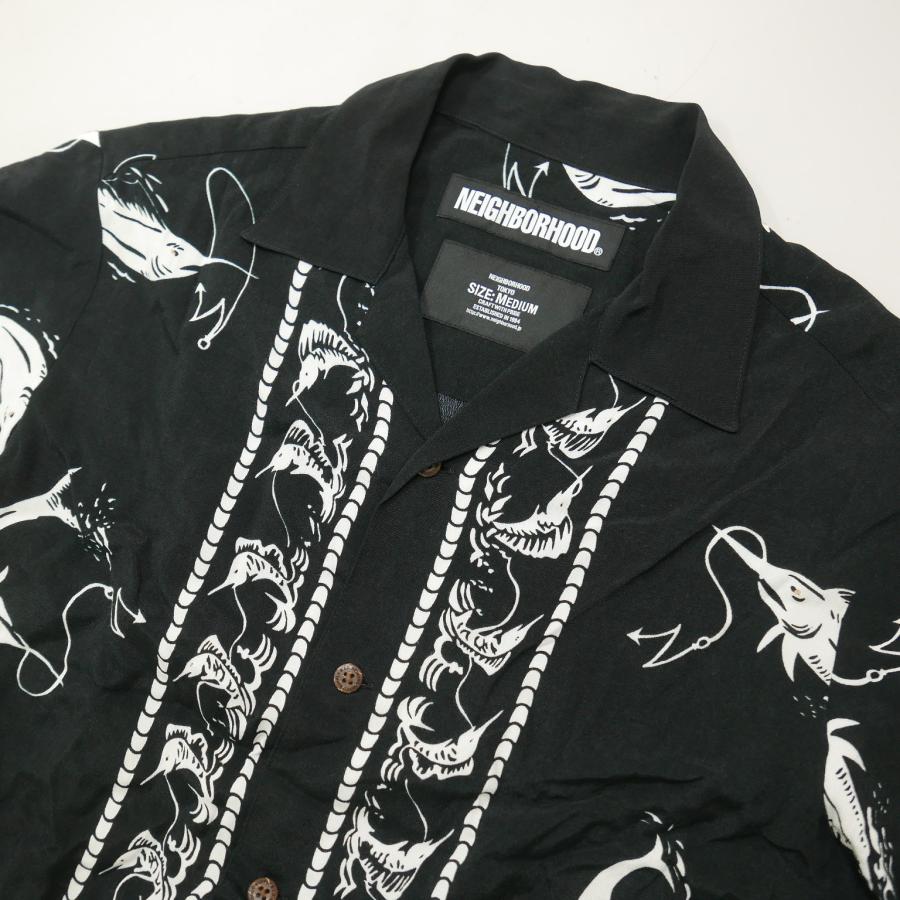 NEIGHBORHOOD 長袖アロハシャツ Mサイズ