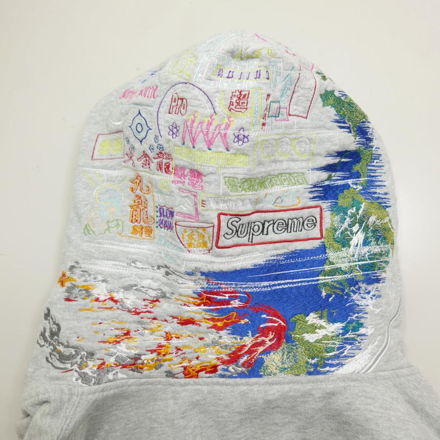 Supreme（シュプリーム） 19AW Supreme Globe Zip Up Hooded