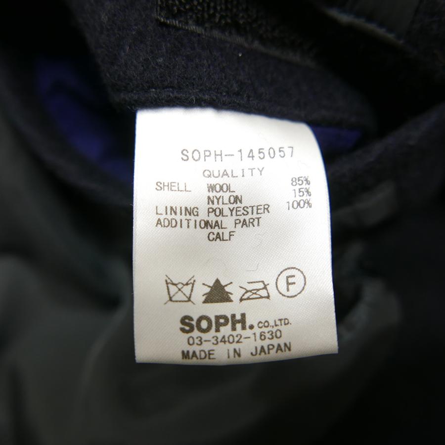 SOPHNET.（ソフネット） SINGLE PEA COAT メンズ アウター ウール