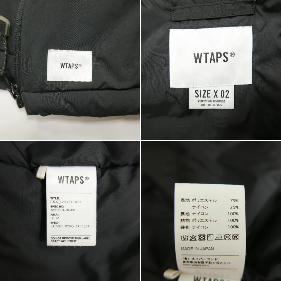 WTAPS 18AW ダブルタップス BLITZ JACKE. NYPO. TAFFETA メンズ WTAPS 18AW ダブルタップス BLITZ JACKE. NYPO. TAFFETA メンズ