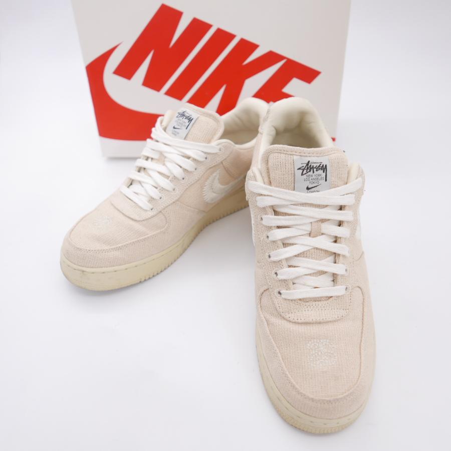新品 Stussy Nike Air Force 1 Fossil エアフォース Stüssy × Nike】Air Force 1 Low “Black” & “Fossil Stone”が