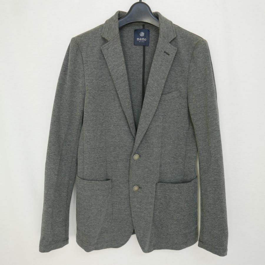 nano BASE ナノベース メンズ テーラード ジャケット GRAY M 