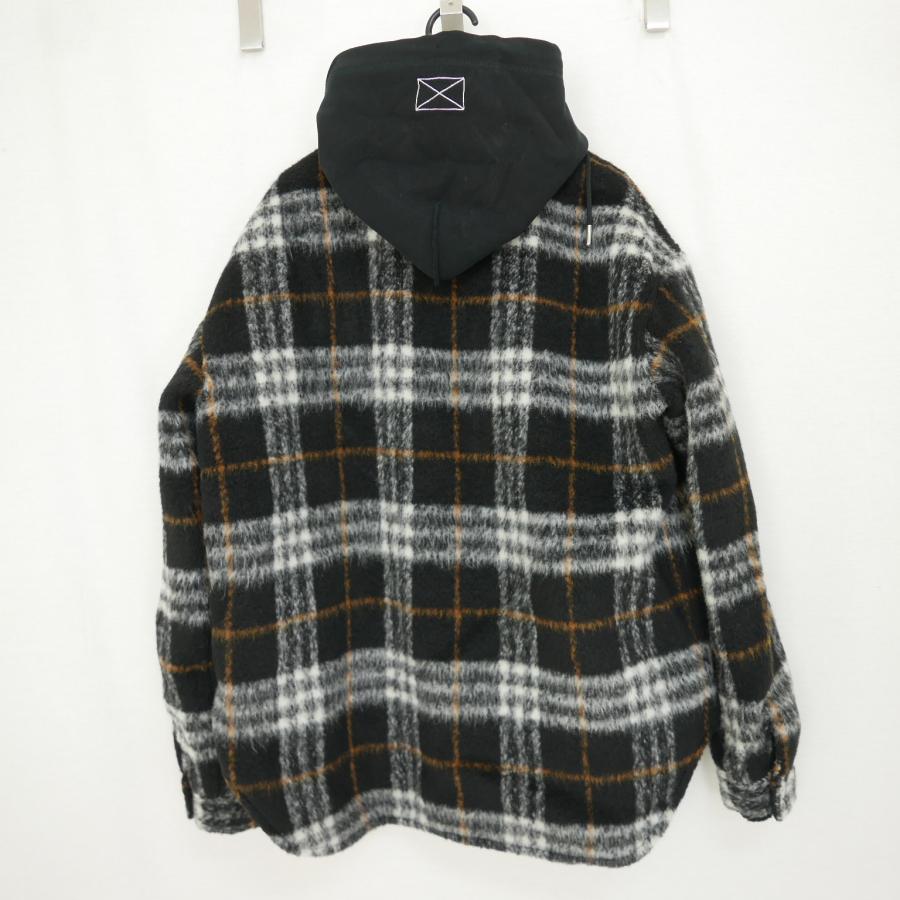 【値下げ】MLVINCE（メルヴィンス）ウールチェックジャケット　XLサイズ 値下げ】MLVINCE（メルヴィンス）ウールチェックジャケットXLサイズ