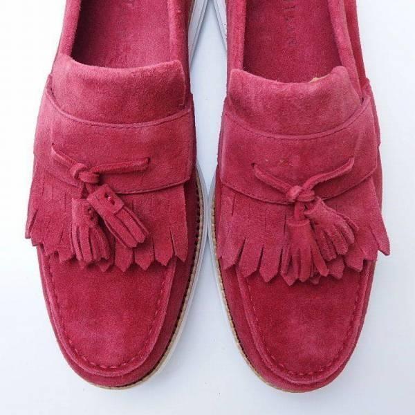 COLE HAAN コールハーン LUNARGRAND TASSEL ルナグランド タッセル スエード レザー ローファー シューズ MASONRY US9｜dndiversion｜05