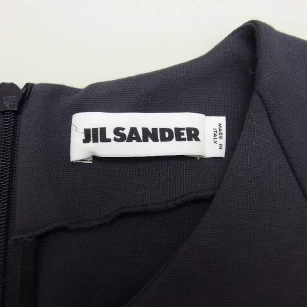 JIL SANDER ジルサンダー 半袖 ワンピース NAVY 40 : DIVERSION