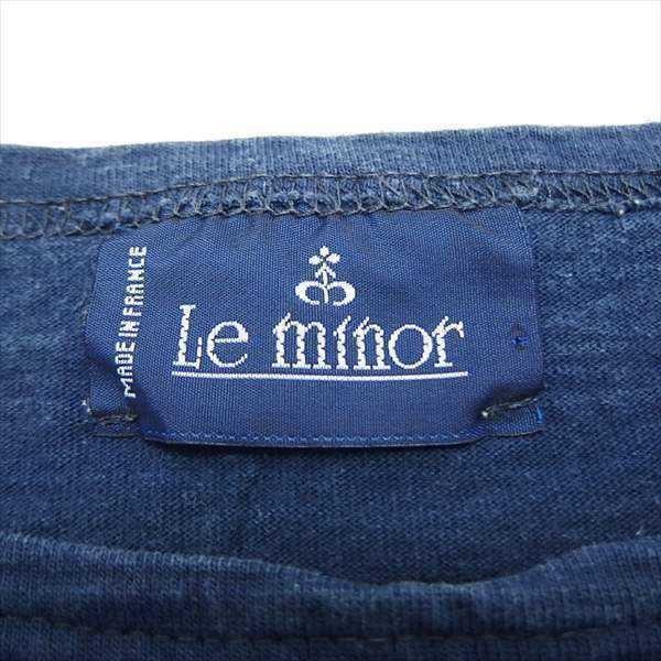 ルミノア Le minor ボートネック7分袖カットソー Le Minor（ルミノア） コットン 7分袖 ボートネック ボーダー