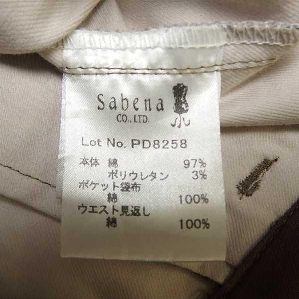 Sabena サベナ コットン ストレッチ アメリカンフラワー 花柄 ショートパンツ ショーツ ハーフパンツ BLUE/BROWN 38｜dndiversion｜07