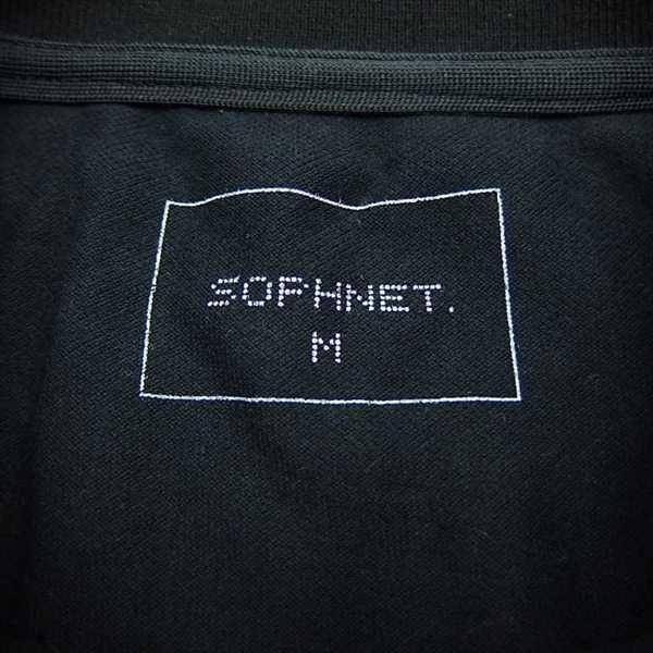 clubhaus × SOPHNET. (ソフ)ポロシャツ M ブラック SOPH. | SPN WAPPEN OVERSIZED POLO(M BLACK):