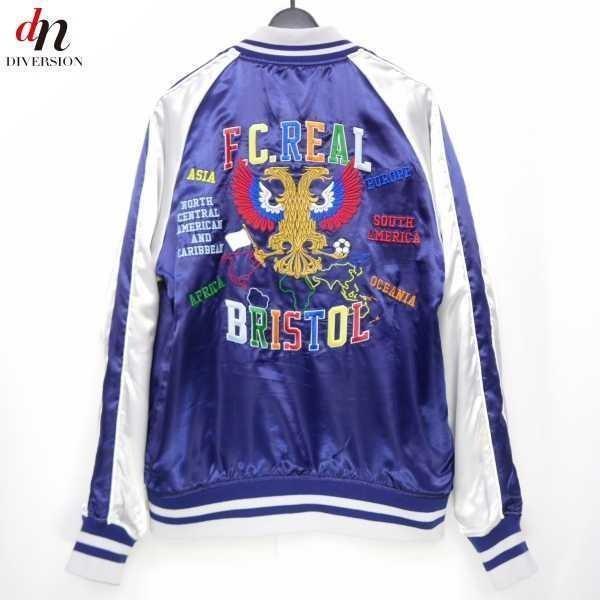 fcrb リバーシブル PDK ジャケット S ネイビー ピンク F.C.Real Bristol（エフシーレアルブリストル） 18SS F.C.Real Bristol