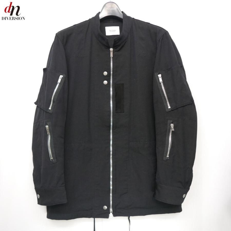 The Letters 18SS ザ レターズ Military Zip Jacket. -Pin OX 
