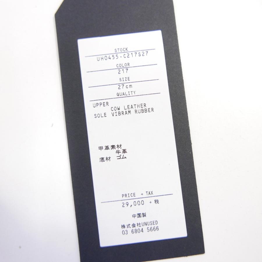 UNUSED（アンユーズド） 18SS UNUSED SUICOKE スイコック Monk Strap