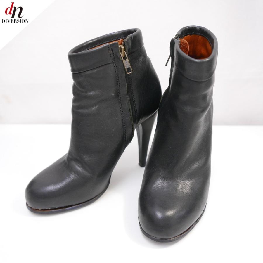 ISABEL MARANT イザベルマラン　レザー　ショート　ブーツ　黒　40 ISABEL MARANT（イザベルマラン） イザベル マラン レザー ヒール