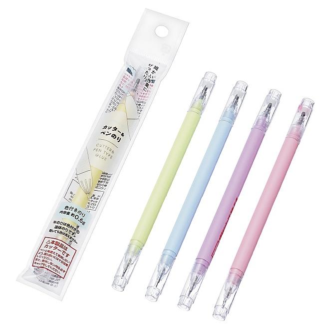 カッター＆ペンのり /ステーショナリー/事務用品/文具/景品/粗品