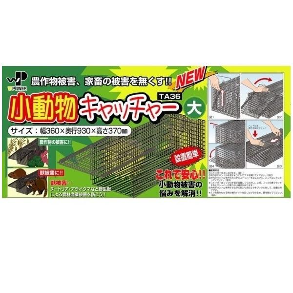 小動物キャッチャー TA36 /アニマルトラップ/イノシシ/害獣駆除/駆除